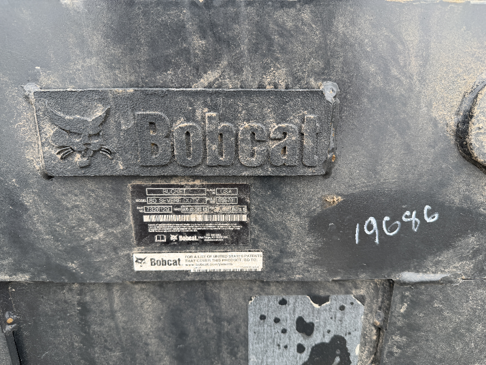 Bobcat Attach 80″ Severe Duty Bucket 2025