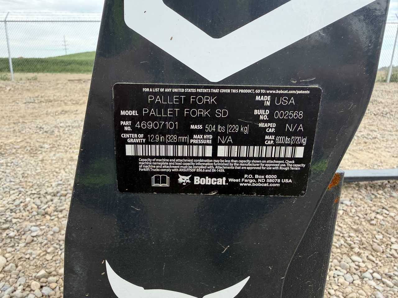 Bobcat Attach 48″ Severe Pallet Forks 2026