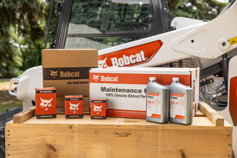 Bobcat oil and filters supplied by chinook equipment lethbridge